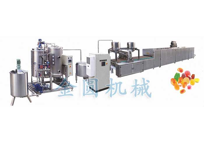 贺州市半自动糖果浇注机剥皮软糖浇注机 - 方案